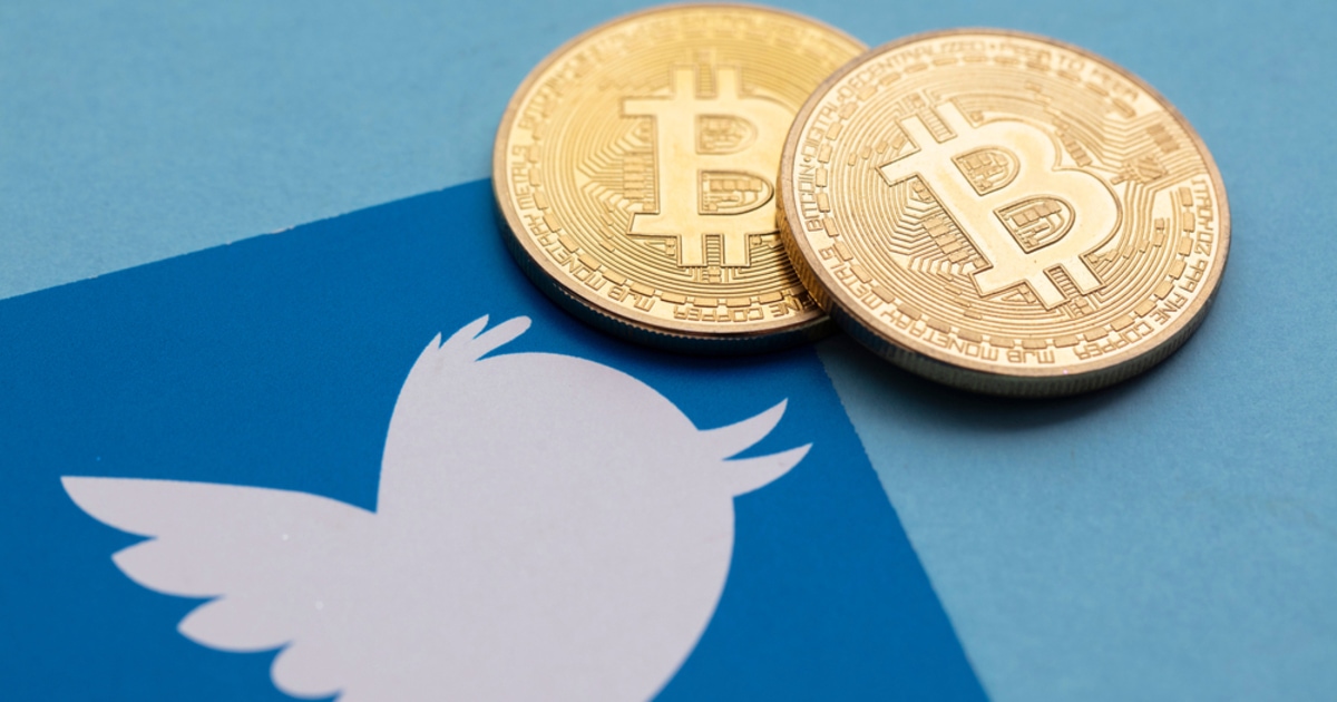 Bitcoin prekyba signalizuoja twitter